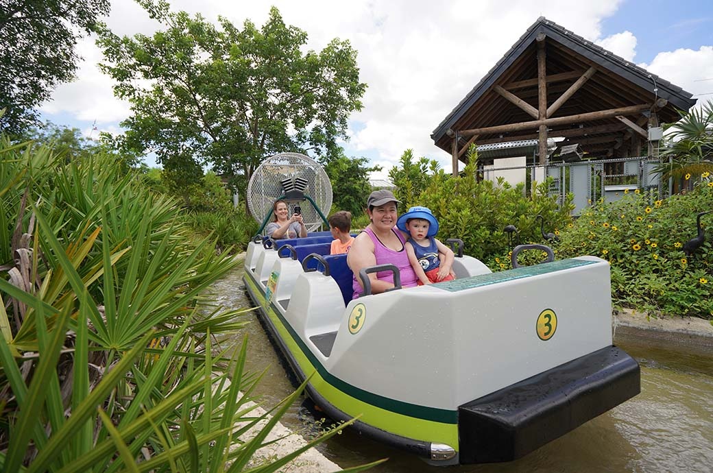 Water Transportation - Zoo Miami, Florida, USA