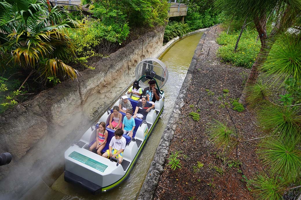 Water Transportation - Zoo Miami, Florida, USA