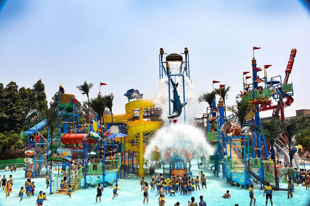FusionFortress 15 Water Play Structure Supplier ChimeLong, Guangzhou, China