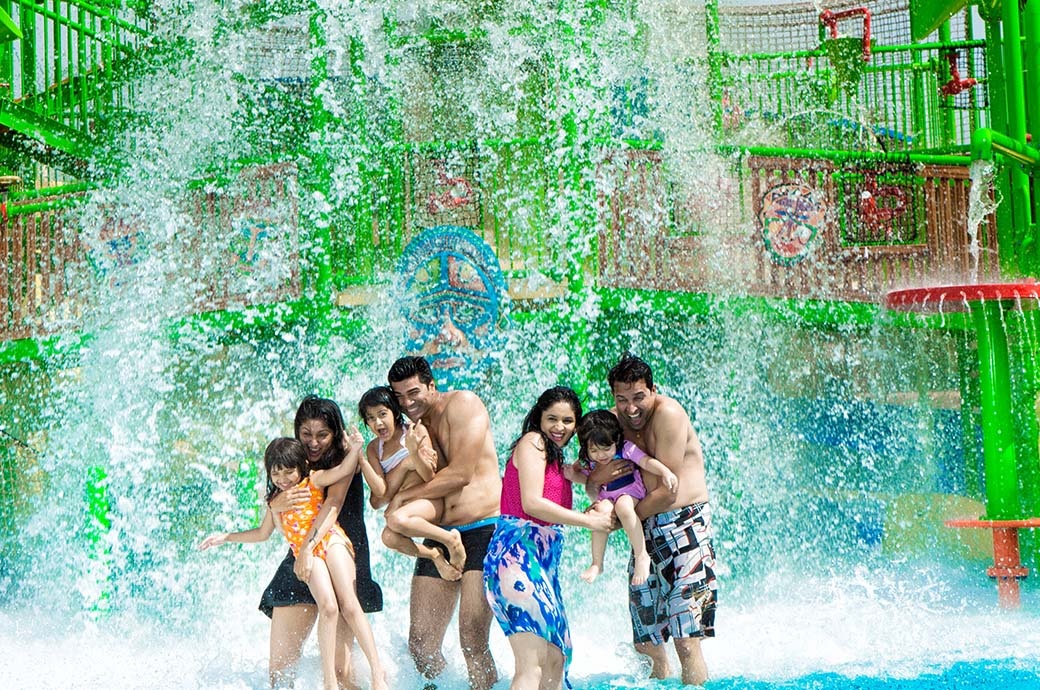 RainFortress RF6 Water Play Structure Developer Wet N Joy Waterpark (Malpani Group), Lonavala, India