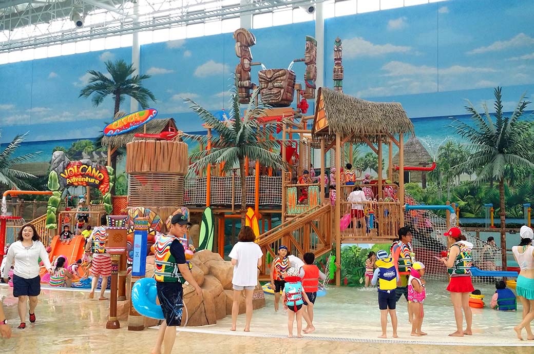 AquaPlay AP1050 Water Play Structure Developers - Lotte Gimhae Waterpark, Korea