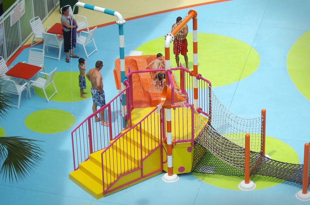 AquaPlay Water Play Structure Supplier AP50 - Holiday Inn Resort Orlando Suites, FL, USA