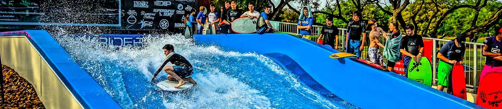 FlowRider Single Artificial Surf Machine WhiteWater