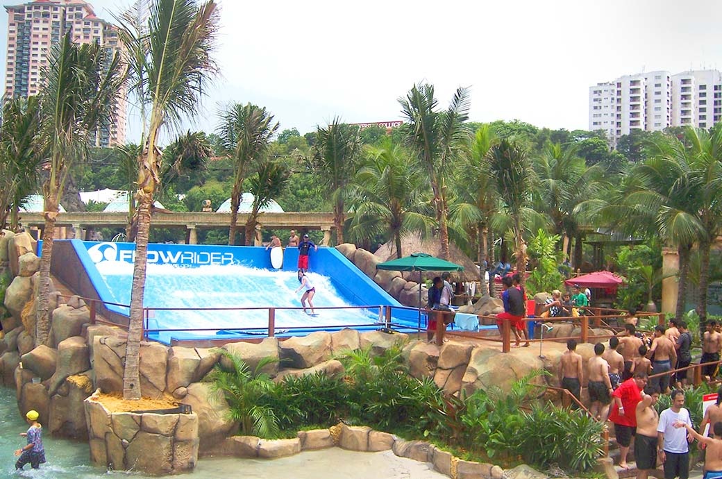 FlowRider Double Surf Machine Sunway Lagoon, Malaysia