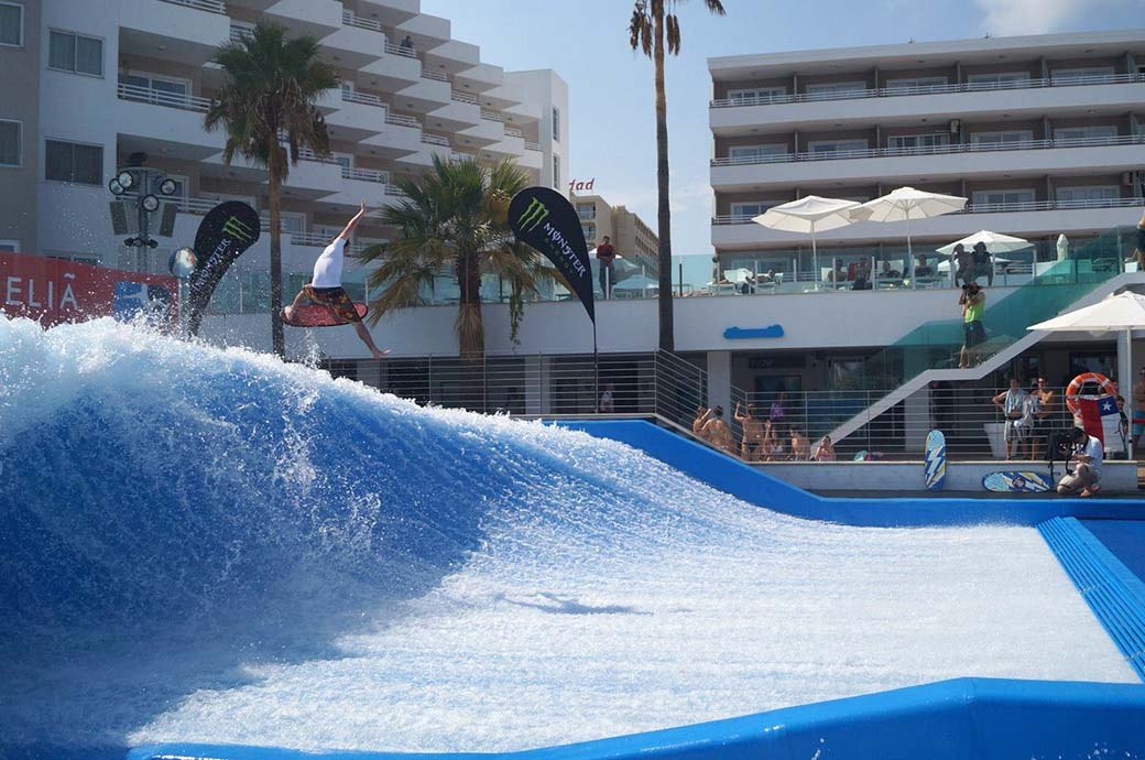 FlowBarrel Ten Surf Simulator - Wave House® Mallorca, Spain