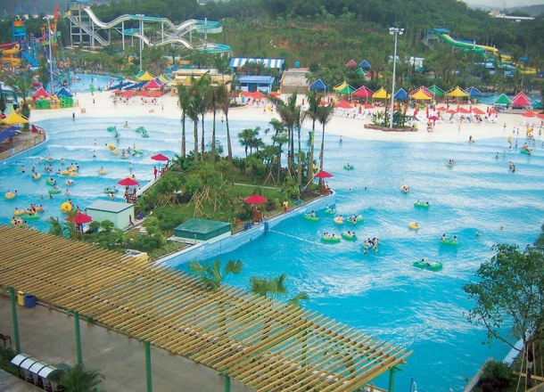 Dual Wave Pool Manufacturers - Chimelong Waterpark, Guangzhou, China
