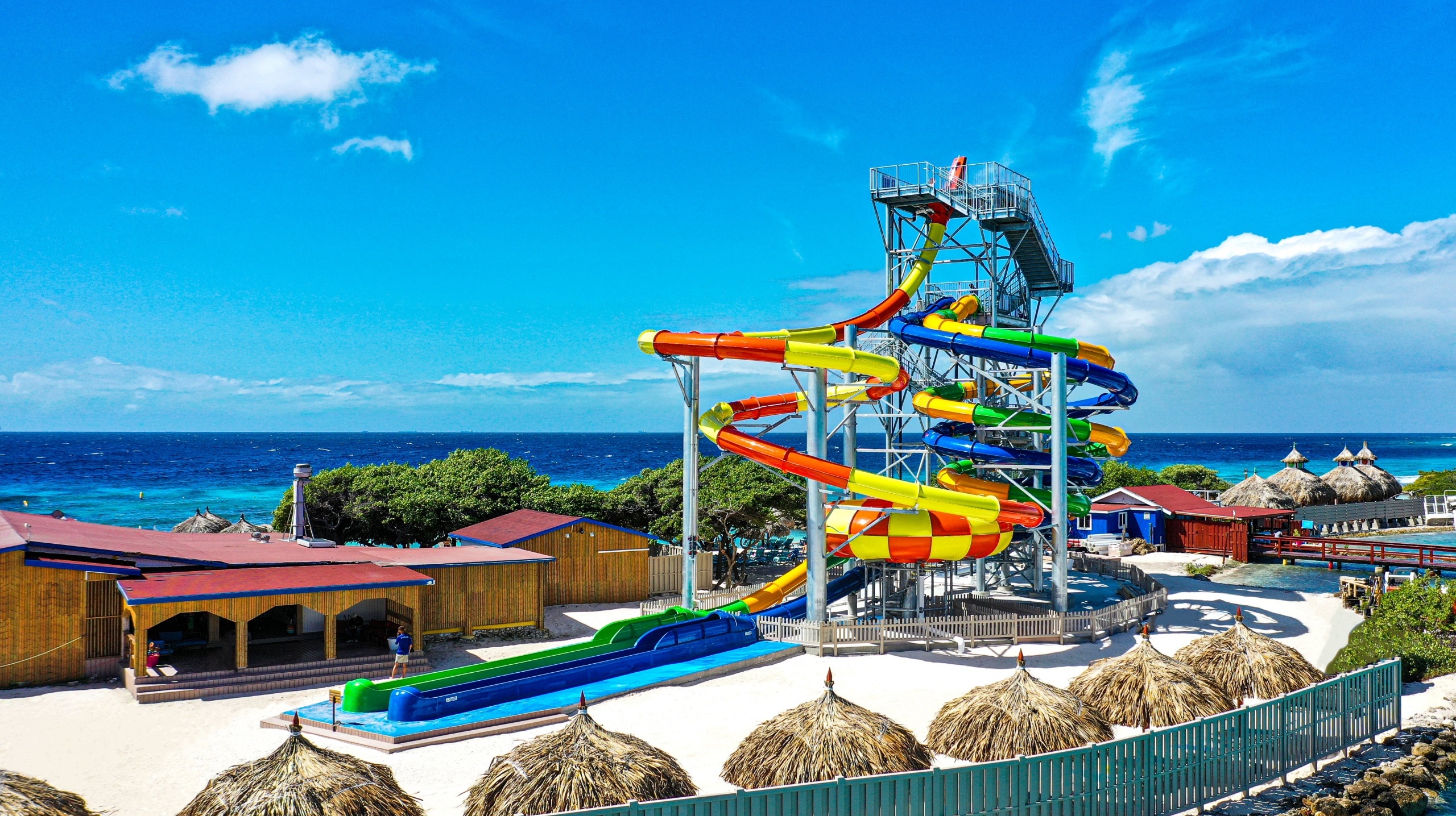 Slide Tower, De Palm Island Water Park, Aruba