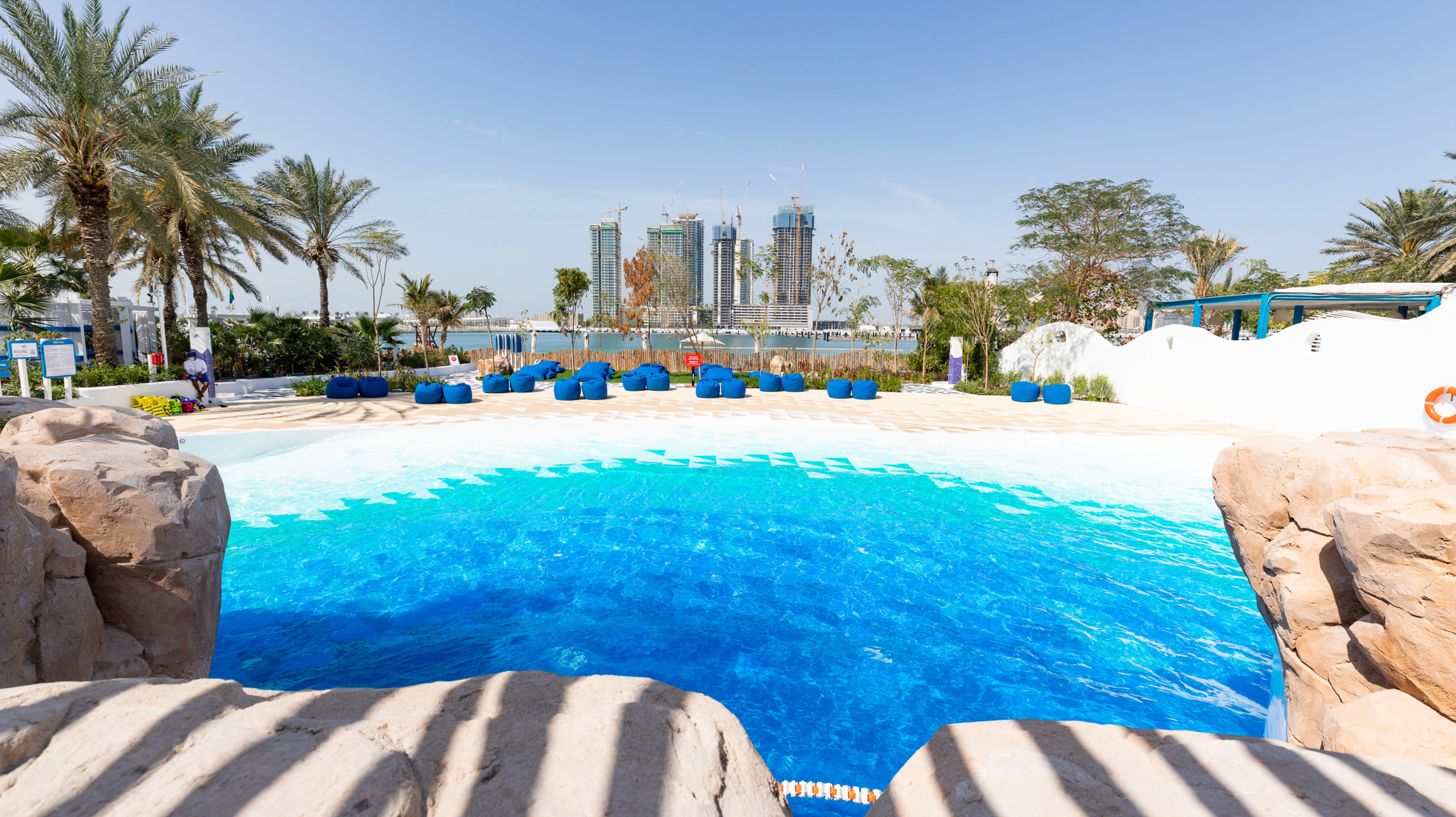 Children's Wave Pool and Life Floor, Jungle Bay Waterpark, Dubai, UAE