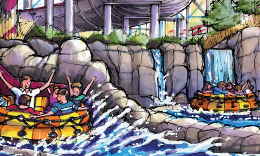 Attractions Outdoor 14 (Blackpool Spinning Rapids)