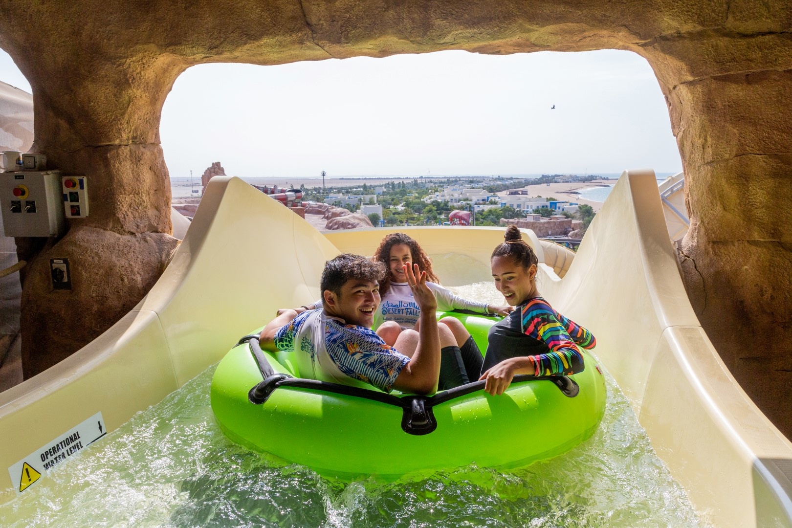 Abyss, Sea Caves Water Park at Hilton Salwa Beach Resort, Qatar