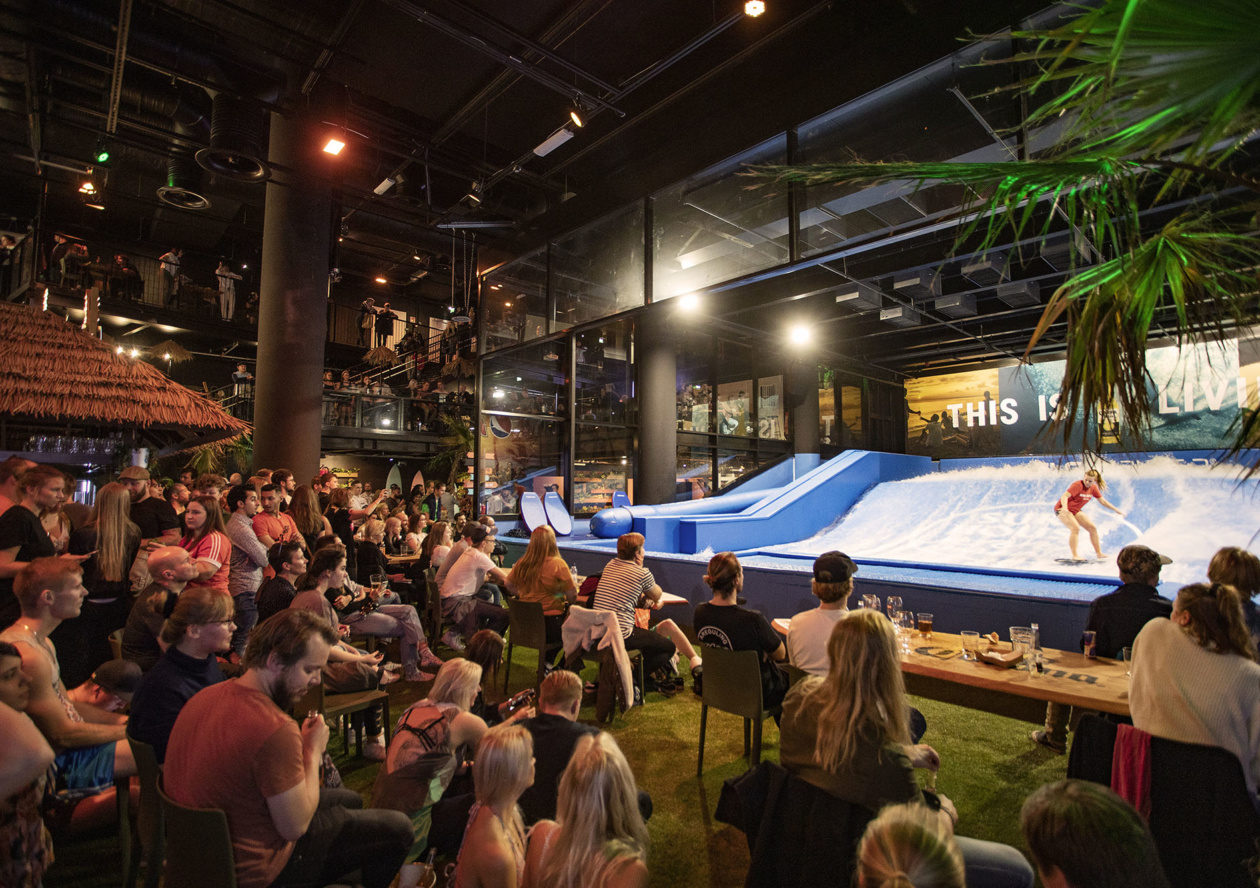 FlowRider Double, Surf House Helsinki, Helsinki, Finland