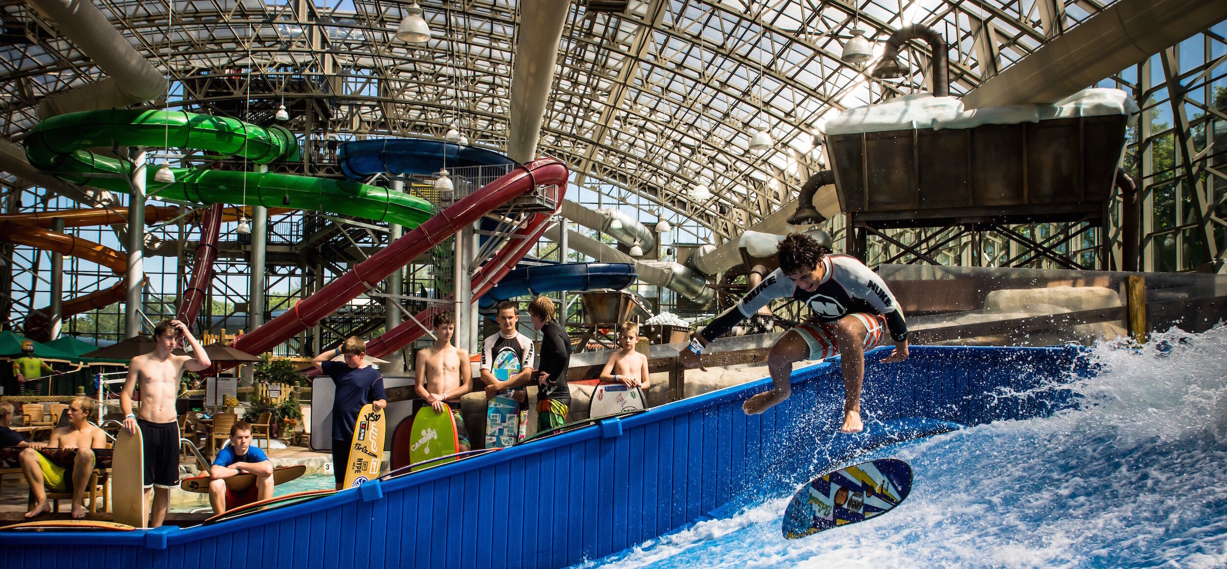 FlowRider Double, Jay Peak Resort, Vermont, USA