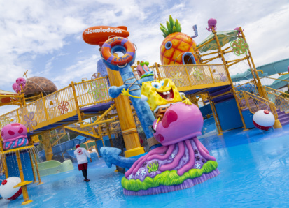 RainFortress 5, AquaNick at Nickelodeon Hotel and Resort, Cancun, Mexico