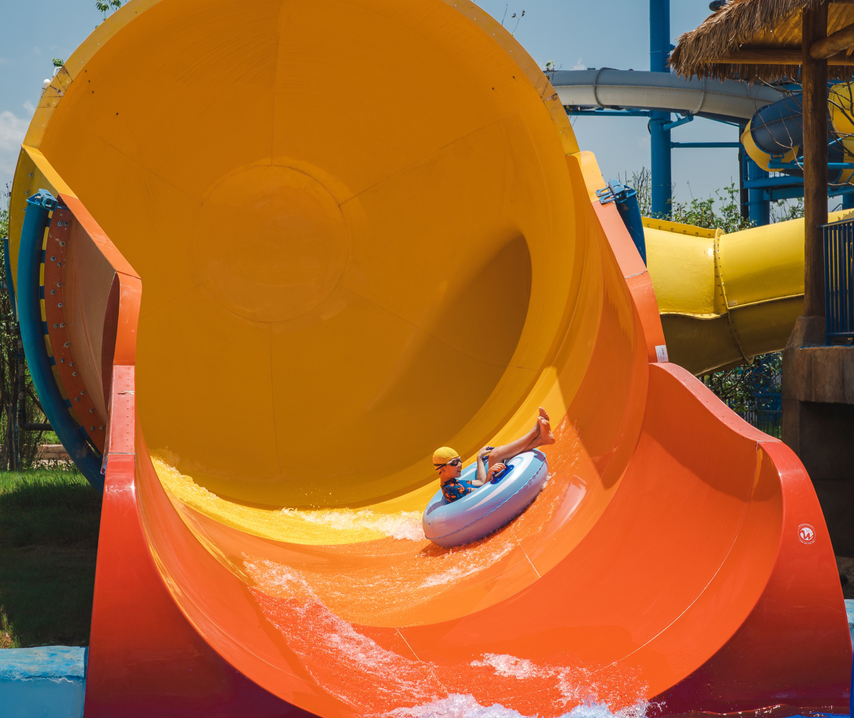 Kids Slide Mini Rattler, OCT Playa Maya Water Park, Hengyang, Hunan, China