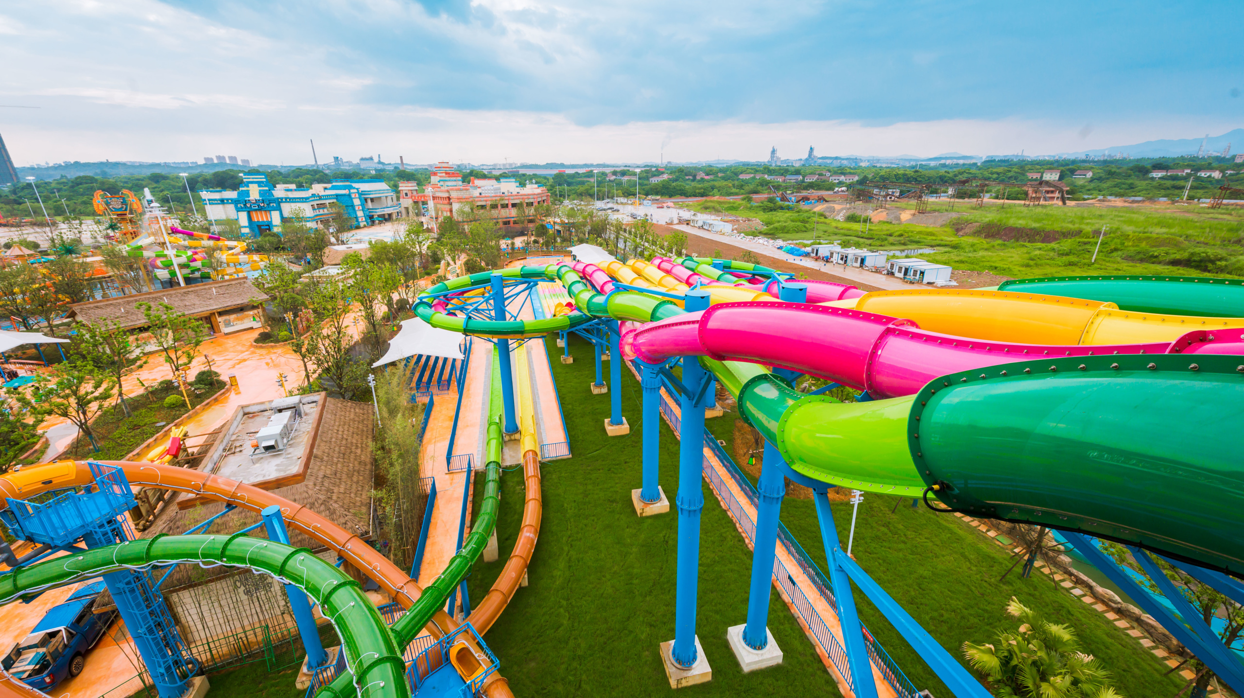 Water Slide Tower, OCT Playa Maya Water Park, Hengyang, Hunan, China