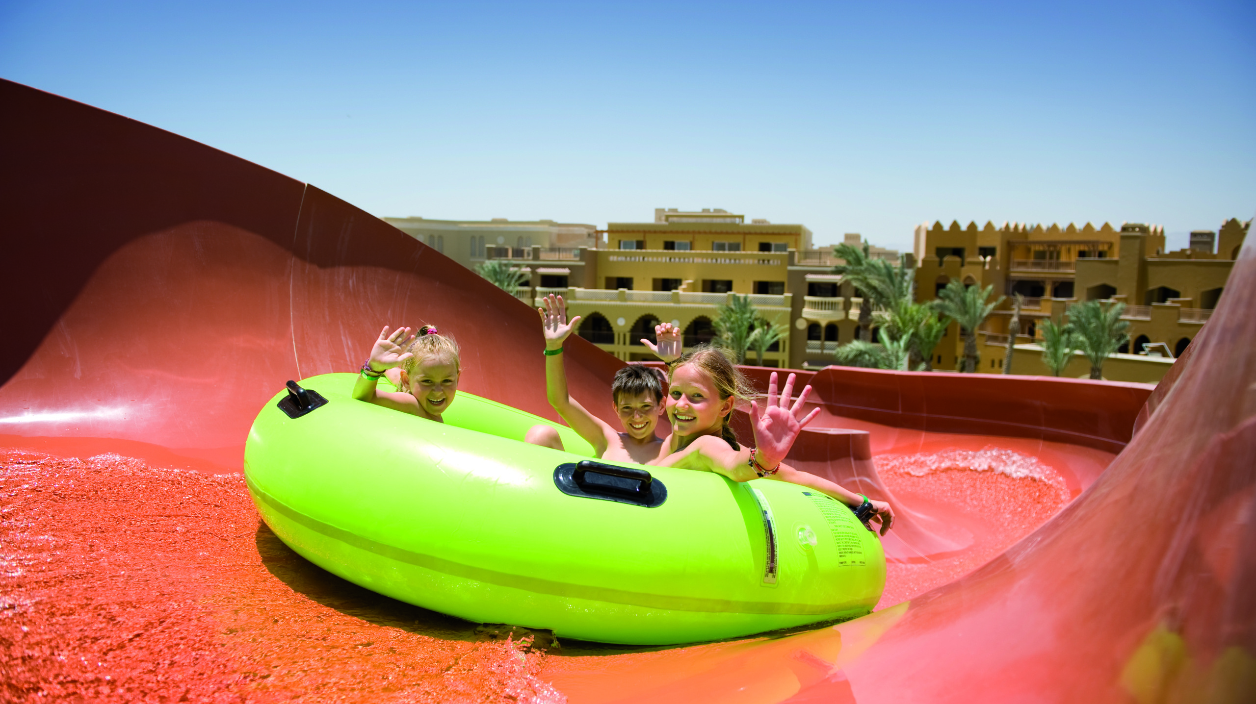 Open & Enclosed, Grand Waterworld Makadi, Egypt