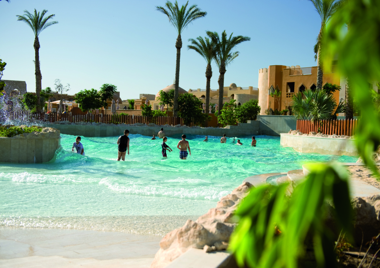 Wave Pool, Grand Waterworld Makadi, Egypt