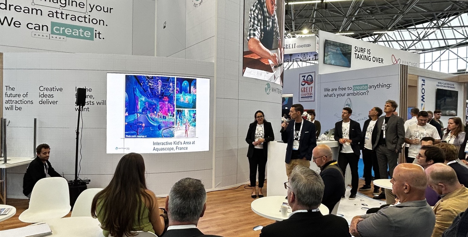IAAPA Expo Europe 2024 WhiteWater press conference