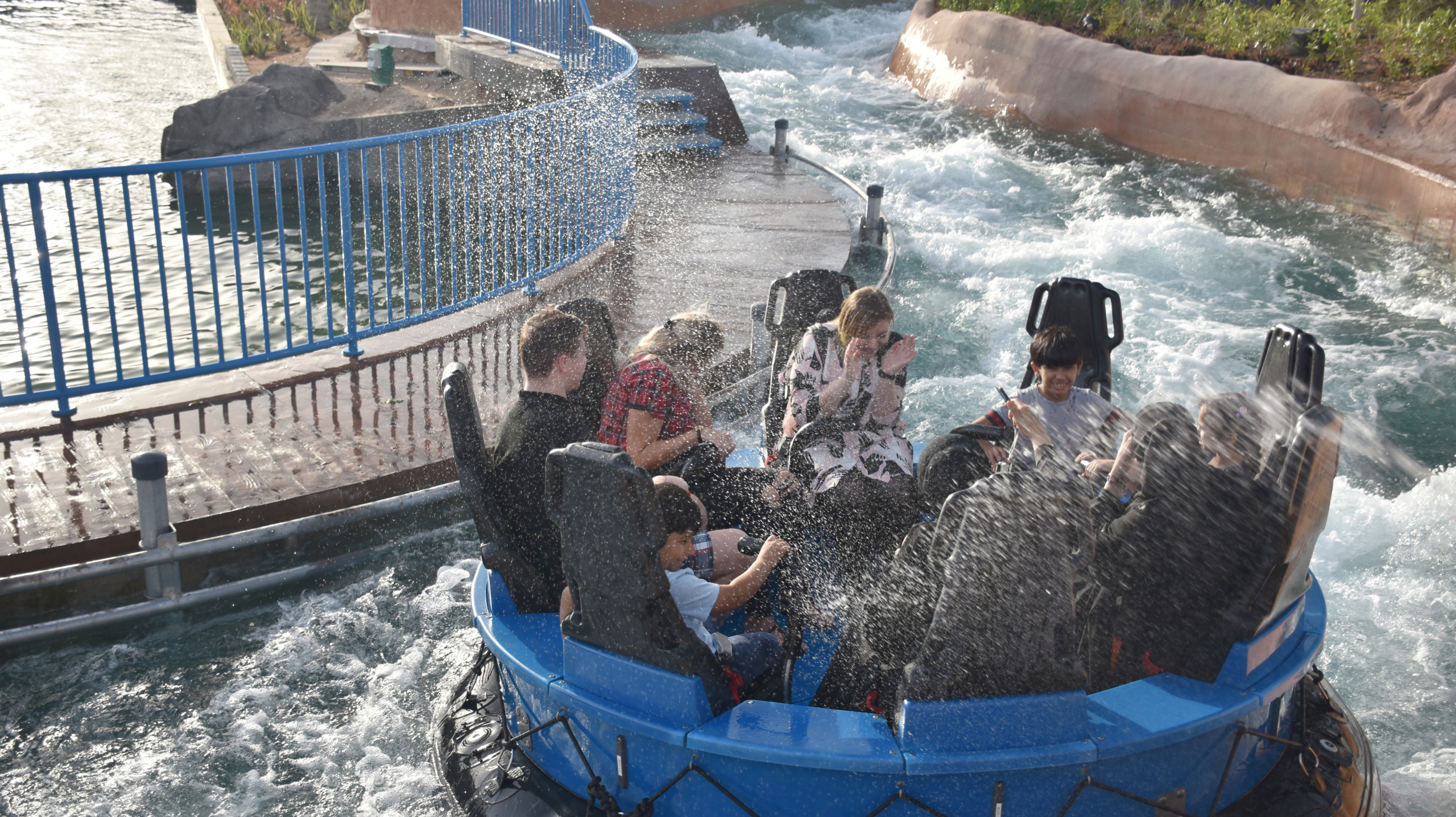 River Raft Ride - MOTIONGATE, Dubai, UAE
