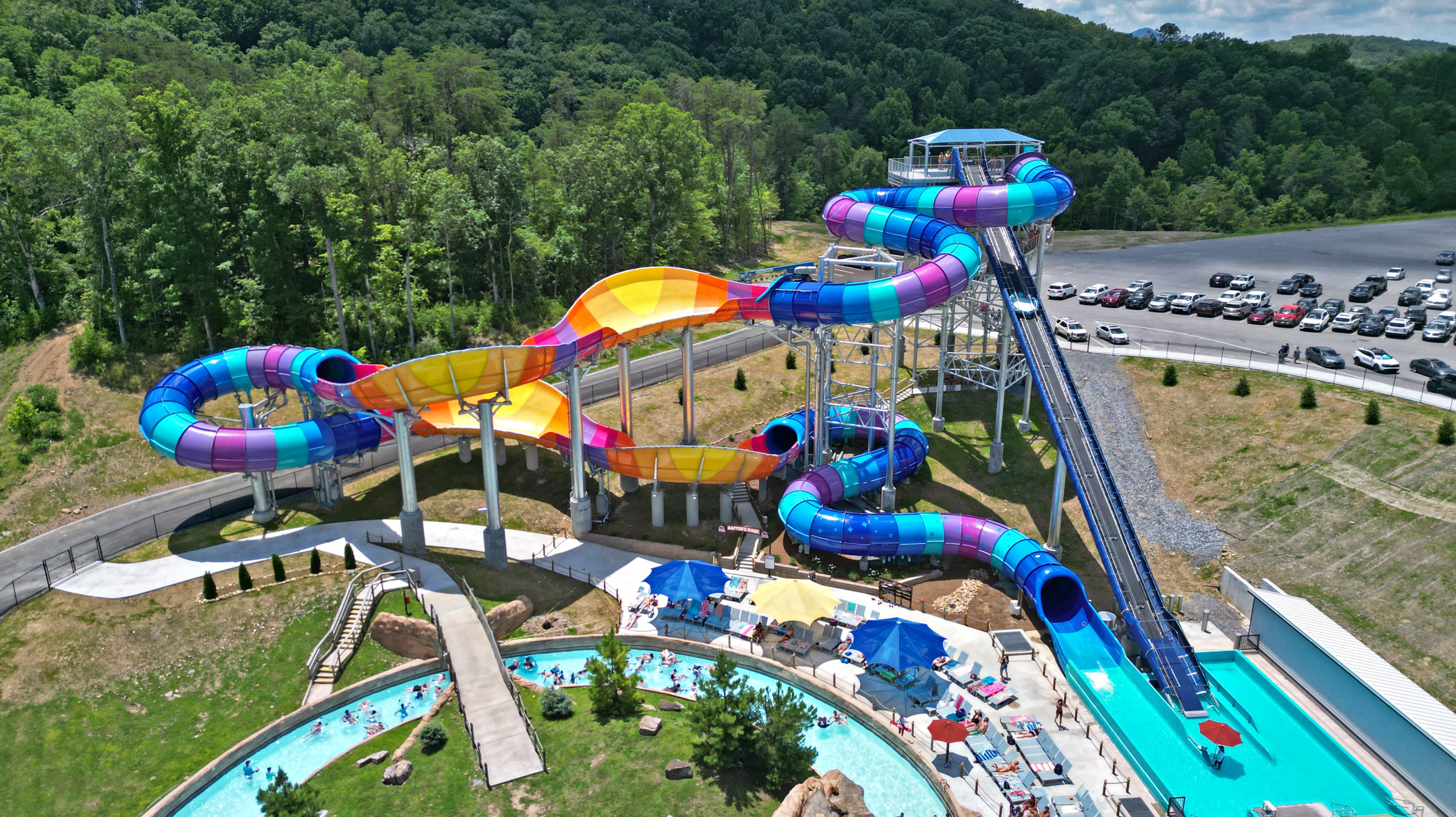 Wall Runner, Soaky Mountain Waterpark, Sevierville, USA