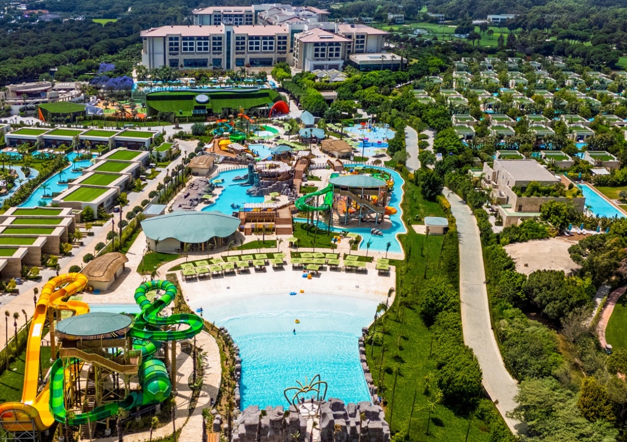 Overview, Aqualantis, Regnum Carya, Turkey