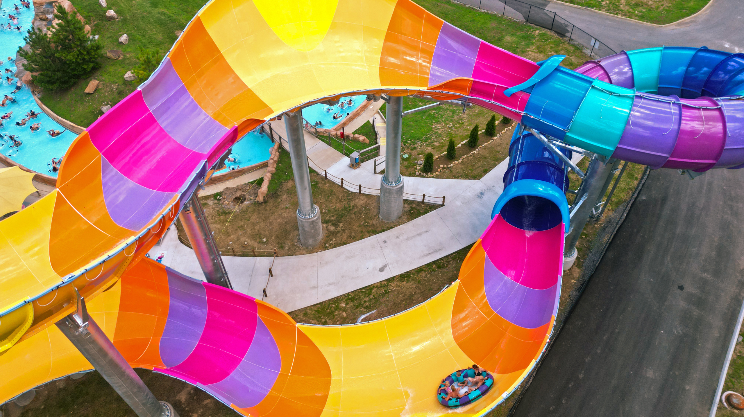 Wall Runner, Soaky Mountain Waterpark, Sevierville, USA
