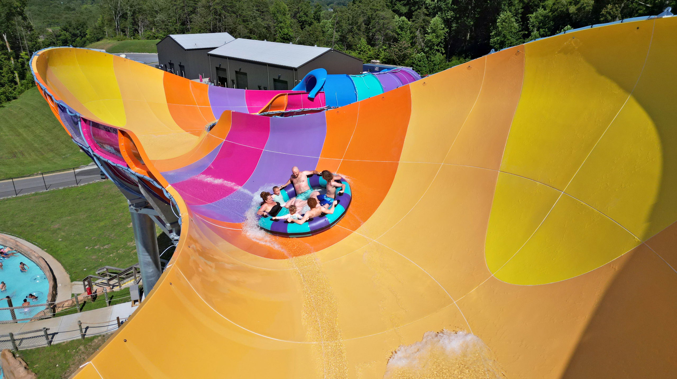 Wall Runner, Soaky Mountain Waterpark, Sevierville, USA