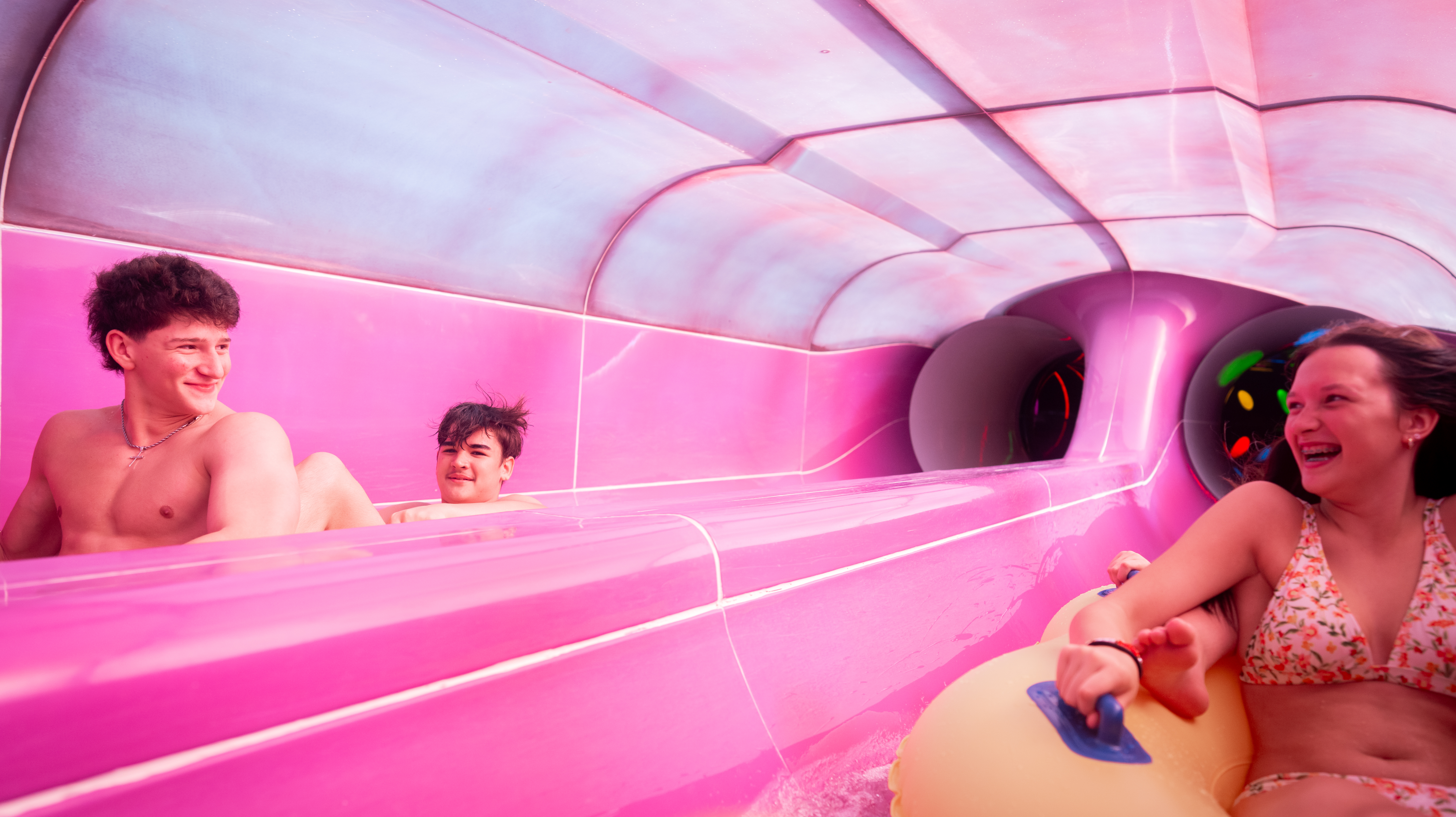Inner Tube Parallel Pursuit, Bavarian Blast at Bavarian Inn, Frankenmuth, USA