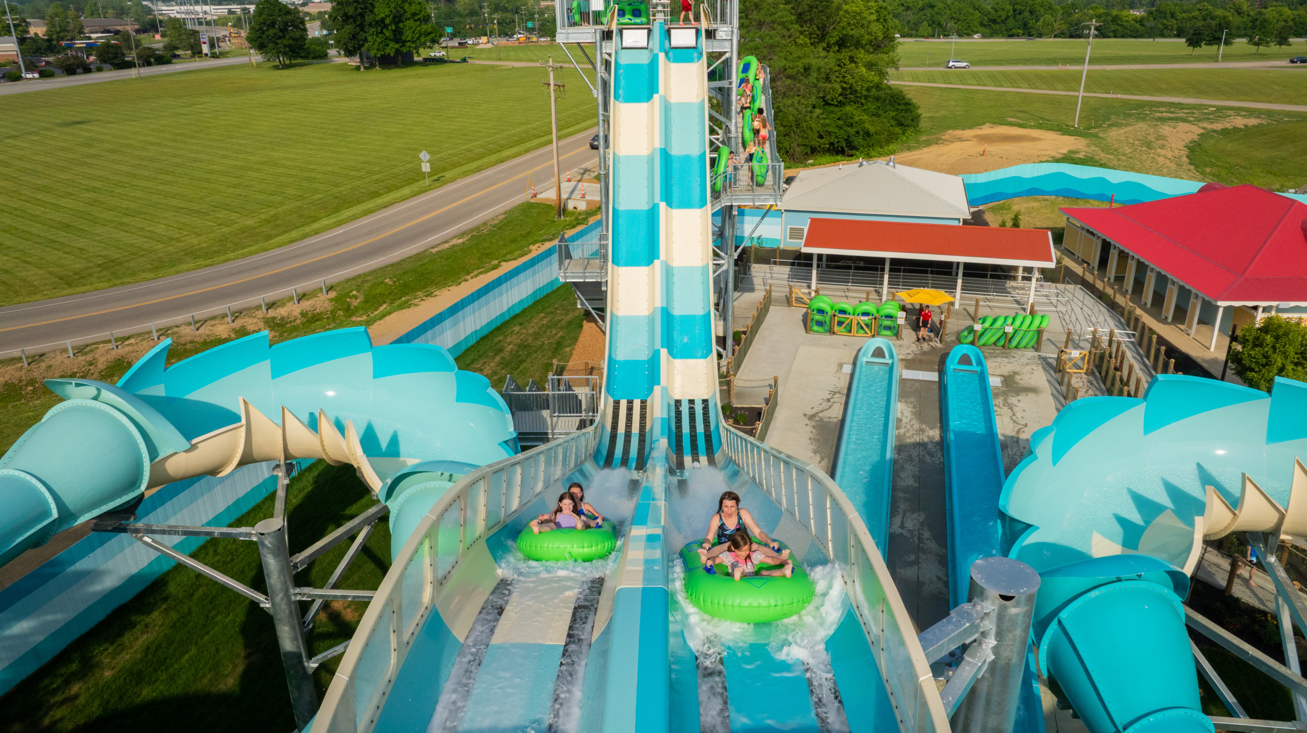 Blaster Battle, Kings Island's Soak City Water Park, Mason, USA