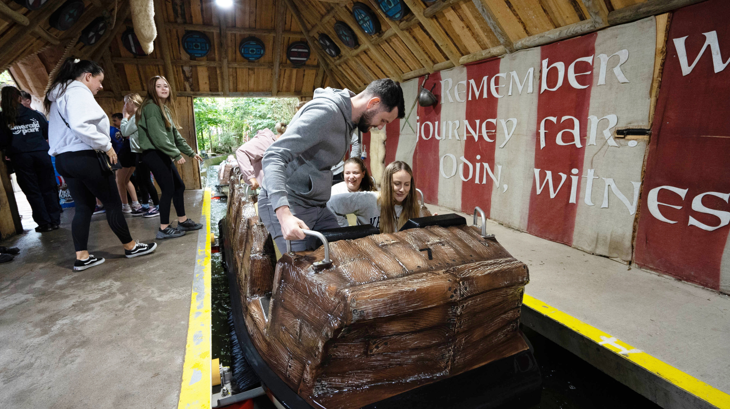 Super Flume Boats, Emerald Park, Ashbourne, Ireland
