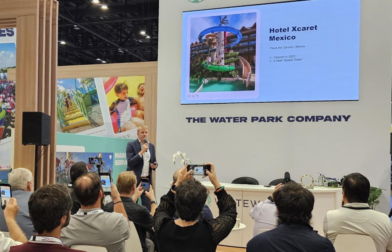 Onno Meeter at WhiteWate's IAAPA Expo 2025 press conference