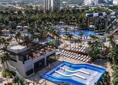 Flowrider tripple surf machine jw marriott